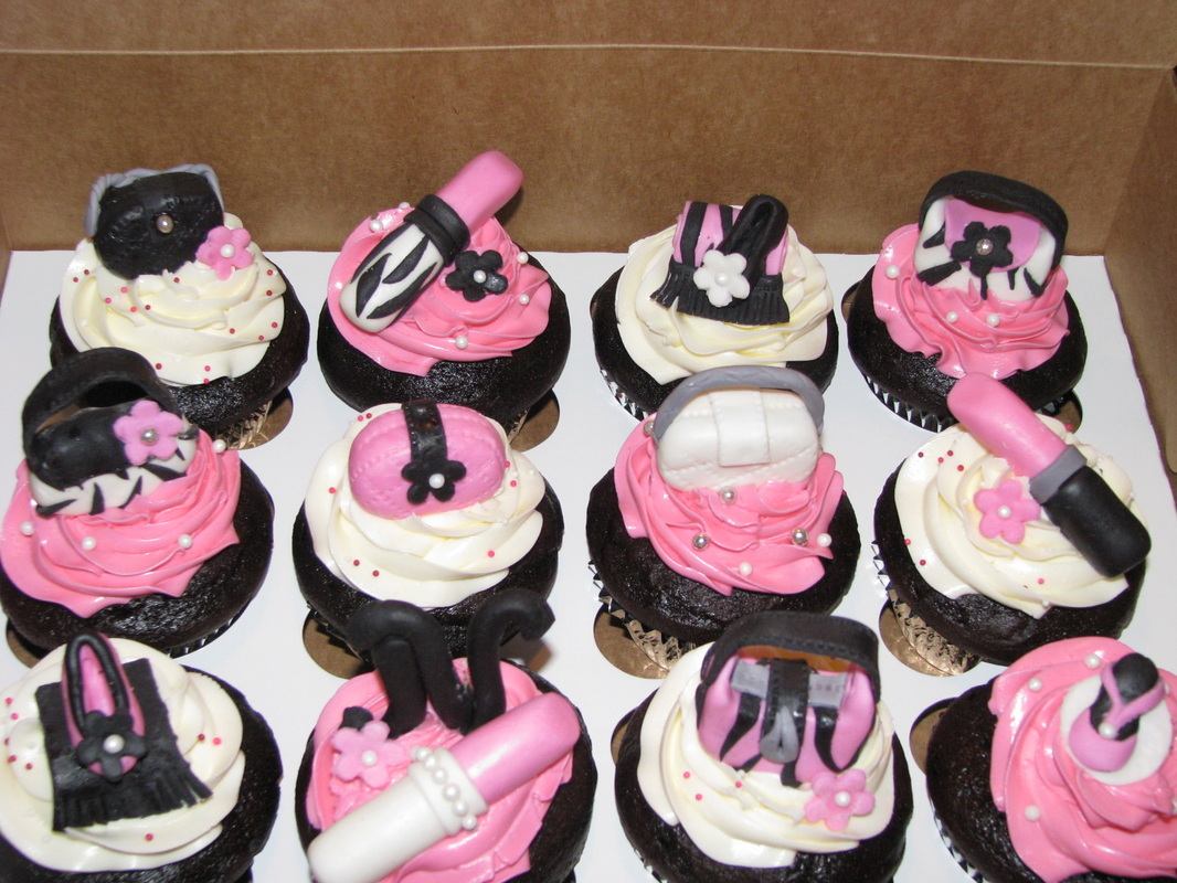 Zebra print cakes and cupcakes, Mother's Day cards, Retirement cake and  Chanel Diaper Bag cake